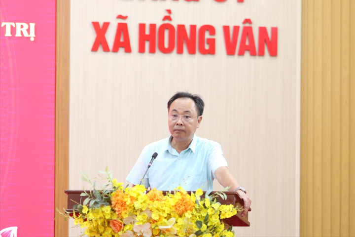 Xã Hồng Vân phấn đấu hoàn thành GPMB dự án trọng điểm trong tháng 8