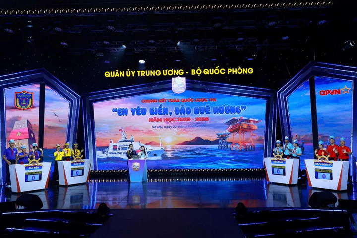 Chung kết toàn quốc “Em yêu biển, đảo quê hương” 2026