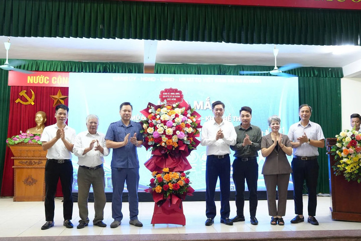 An Khánh ra mắt mô hình điểm thiết chế “Nhà văn hóa - Khu thể thao thôn Ngãi Cầu”