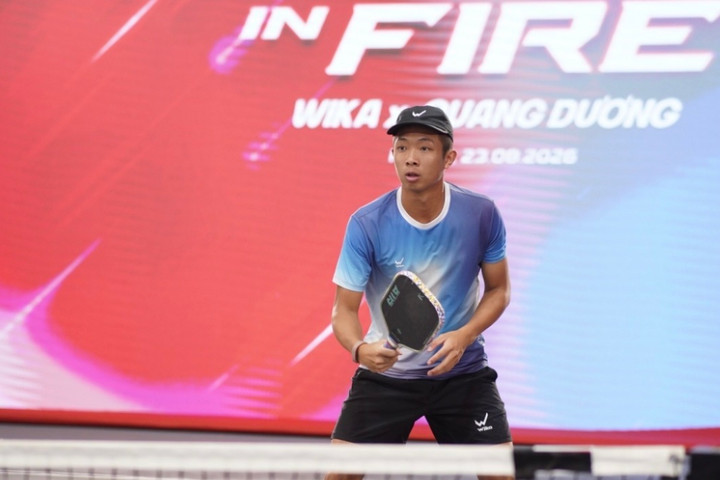 Tay vợt Quang Dương ra mắt “vũ khí” mới, hướng tới World Cup Pickleball 2026