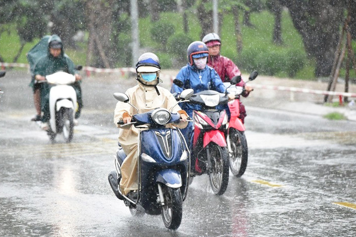 Bắc Bộ dịu mát, nhiều nơi còn mưa to