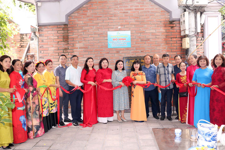Phụ nữ Nghĩa Đô lan tỏa ứng xử văn minh từ di tích lịch sử