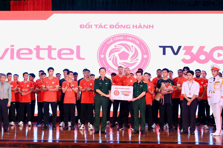 Thể Công - Viettel đặt mục tiêu vô địch V.League, tiến sâu tại đấu trường châu Á
