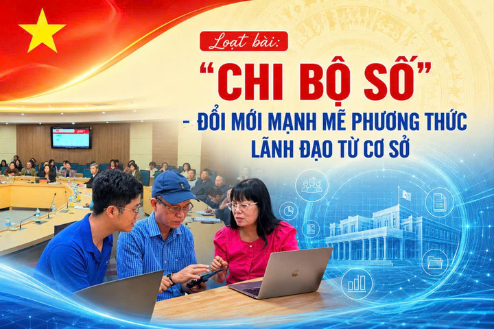 Bài 1: Khi chi bộ bước vào không gian số