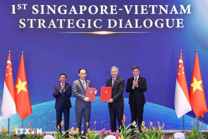 Toàn văn Tuyên bố chung Việt Nam-Singapore về Chiến lược Kết nối công nghệ
