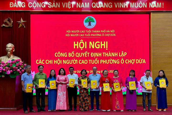 Để tổ chức Hội Người cao tuổi gần dân, sát địa bàn...