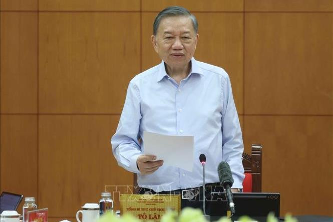 Tổng Bí thư, Chủ tịch nước Tô Lâm: Thước đo công tác cán bộ là chọn đúng người, bố trí đúng việc