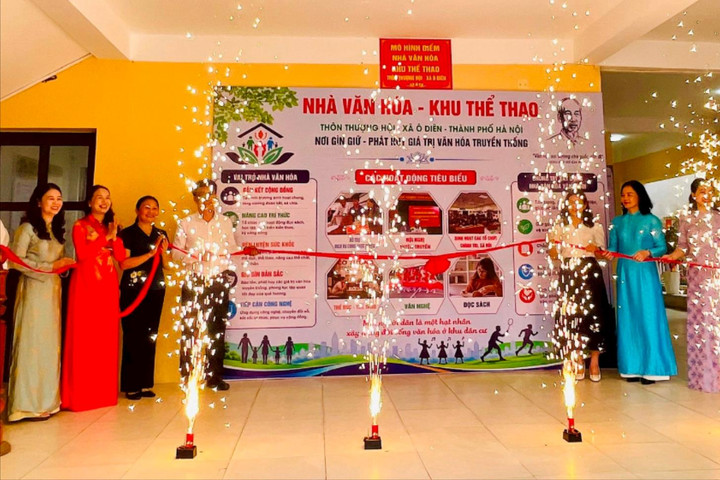 Xã Ô Diên tạo sức sống mới cho thiết chế văn hóa cơ sở