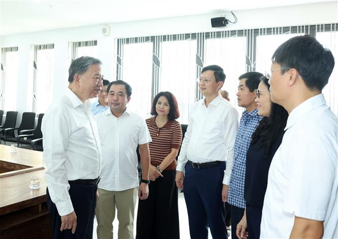Tổng Bí thư, Chủ tịch nước Tô Lâm kiểm tra thực địa một số dự án trọng điểm tại thành phố Hà Nội