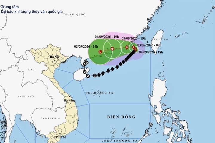 Bão số 5 khi nào suy yếu?