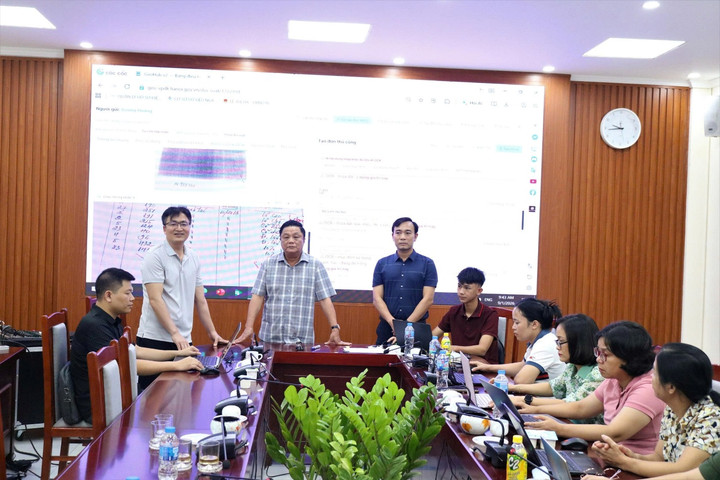 Xã Mê Linh tổng lực làm sạch dữ liệu đất đai