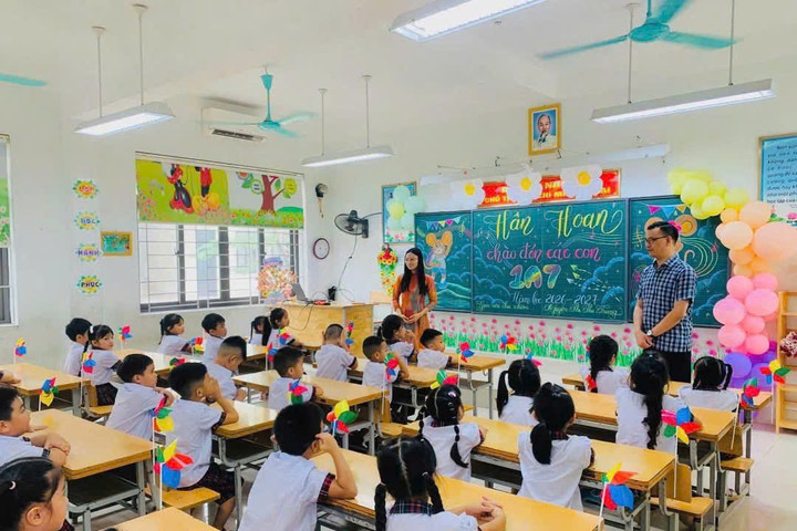 Quốc Oai sẵn sàng trường lớp, bữa ăn an toàn cho năm học mới