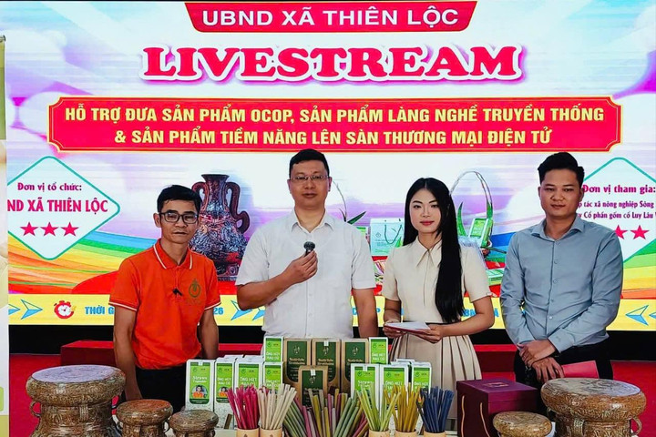 Thiên Lộc đưa sản phẩm địa phương lên không gian số