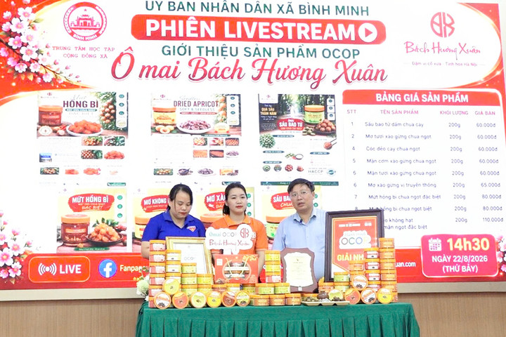 Làng nghề Bình Minh vươn xa nhờ không gian số