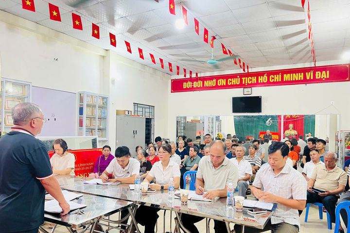 Phường Lĩnh Nam: Cấp ủy về cơ sở, nâng cao chất sinh hoạt chuyên đề