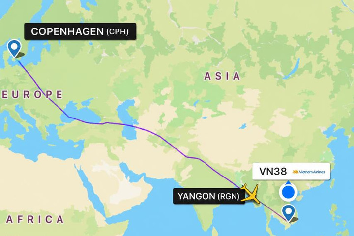 Sản phụ sinh con trên chuyến bay, máy bay Vietnam Airlines hạ cánh khẩn cấp tại Myanmar
