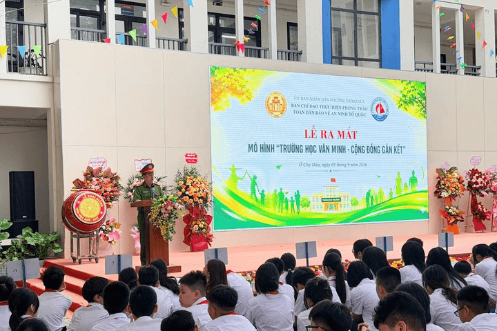 Xây dựng “Trường học văn minh - Cộng đồng gắn kết” ở Thủ đô