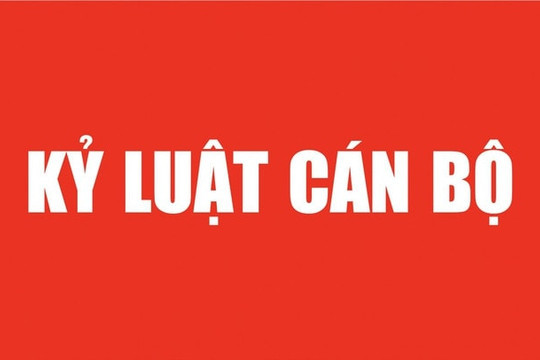 Phó Chủ tịch UBND tỉnh Phú Thọ Nguyễn Huy Ngọc bị đề nghị kỷ luật