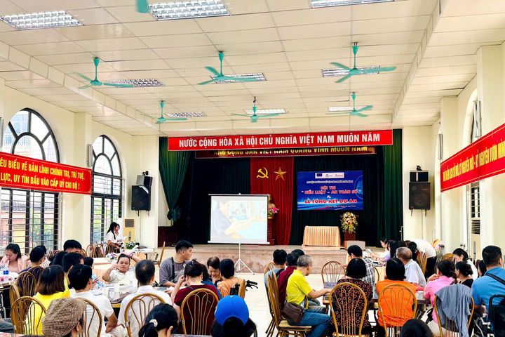 Người khuyết tật chủ động trang bị kỹ năng an toàn số