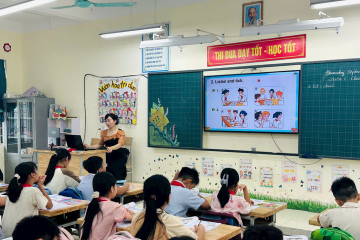 Suối Hai xây dựng hệ sinh thái Anh ngữ học đường