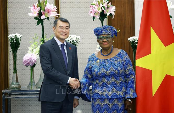 Thủ tướng Lê Minh Hưng đề nghị WTO tiếp tục hỗ trợ Việt Nam nâng cao năng lực cạnh tranh