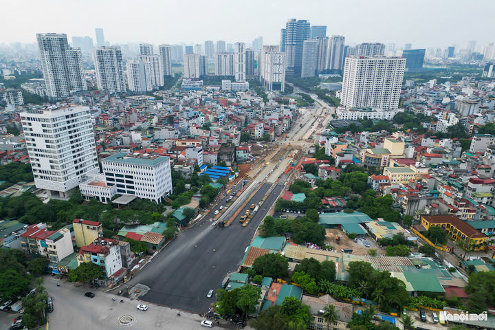 Vành đai 2,5 đoạn qua Xuân Đỉnh dự kiến thông xe kỹ thuật trước 30-9