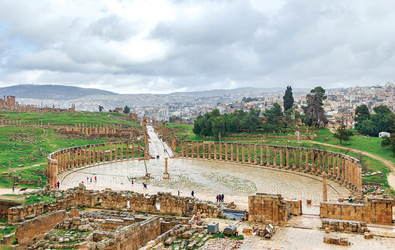 Jerash - nơi gặp gỡ giữa Đông và Tây