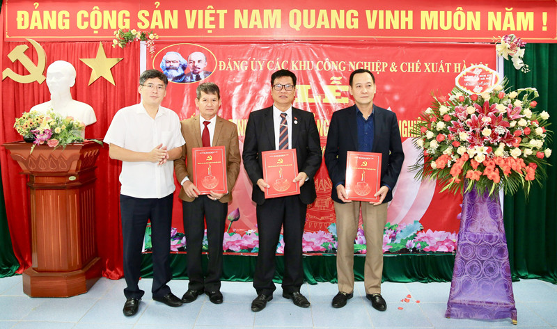 Đảng bộ các Khu công nghiệp và chế xuất Hà Nội: Đoàn kết, thống nhất hoàn thành nhiệm vụ được giao