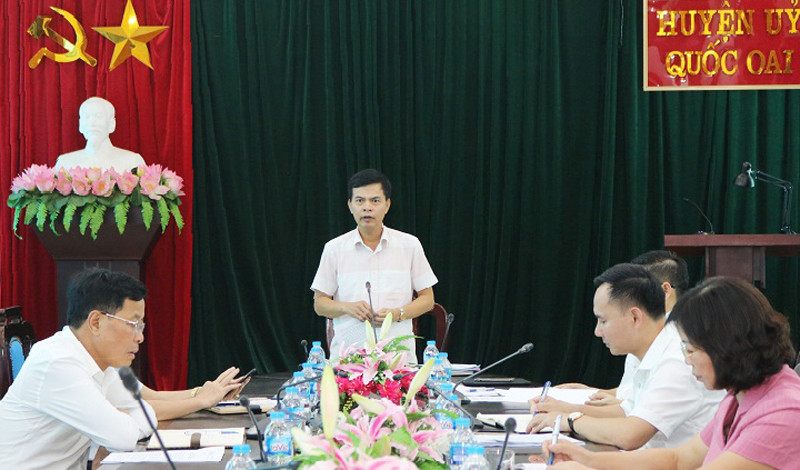 Quốc Oai hoàn thành vượt chỉ tiêu giảm 10% biên chế theo Nghị quyết 39/TƯ