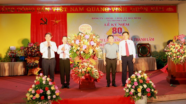 Đảng bộ xã Thanh Lâm (huyện Mê Linh) kỷ niệm 80 năm ngày thành lập