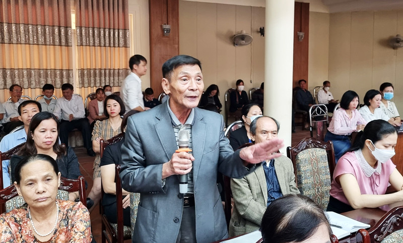 Thị xã Sơn Tây: Đối thoại giữa người đứng đầu cấp ủy, chính quyền với nhân dân