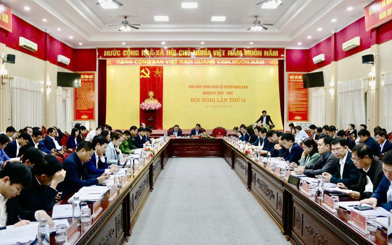 Huyện Thạch Thất: Tổng giá trị sản xuất năm 2022 ước đạt gần 31.537 tỷ đồng