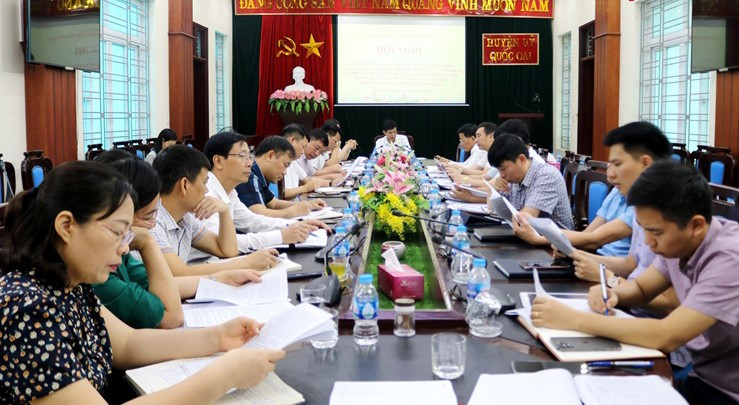 Huyện Quốc Oai hoàn thành 19/31 chỉ tiêu Chương trình số 04-CTr/TU của Thành ủy Hà Nội