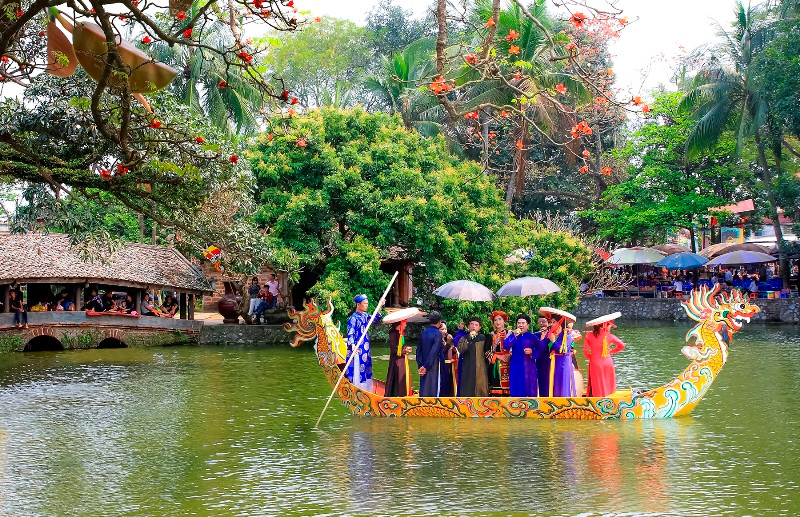 Quốc Oai sẵn sàng đón du khách tham dự chương trình du lịch văn hóa, lịch sử chùa Thầy