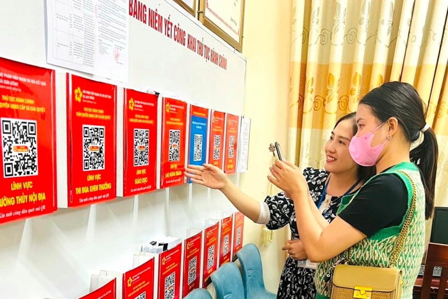 Hoài Đức: Sáng tạo, đánh bài casino trực tuyếnt phá trong thực hiện cải cách hành chính