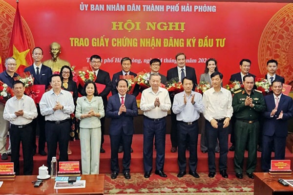 Hải Phòng nằm trong tốp 6 địa phương thu hút vốn đầu tư nước ngoài lớn nhất cả nước