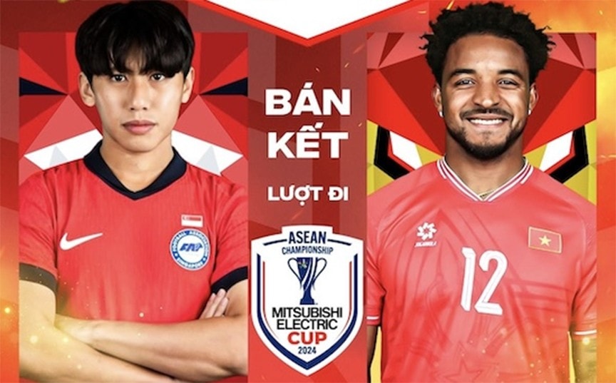 Thành tích đối đầu Việt Nam - Singapore trước trận bán kết lượt đi ASEAN Cup 2024