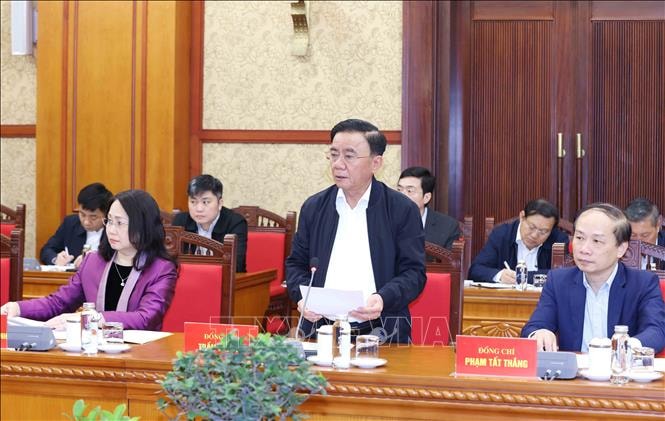 Bám sát thực tiễn để triển khai bảo đảm tiến độ công tác tổ chức phục vụ Đại hội XIV của Đảng