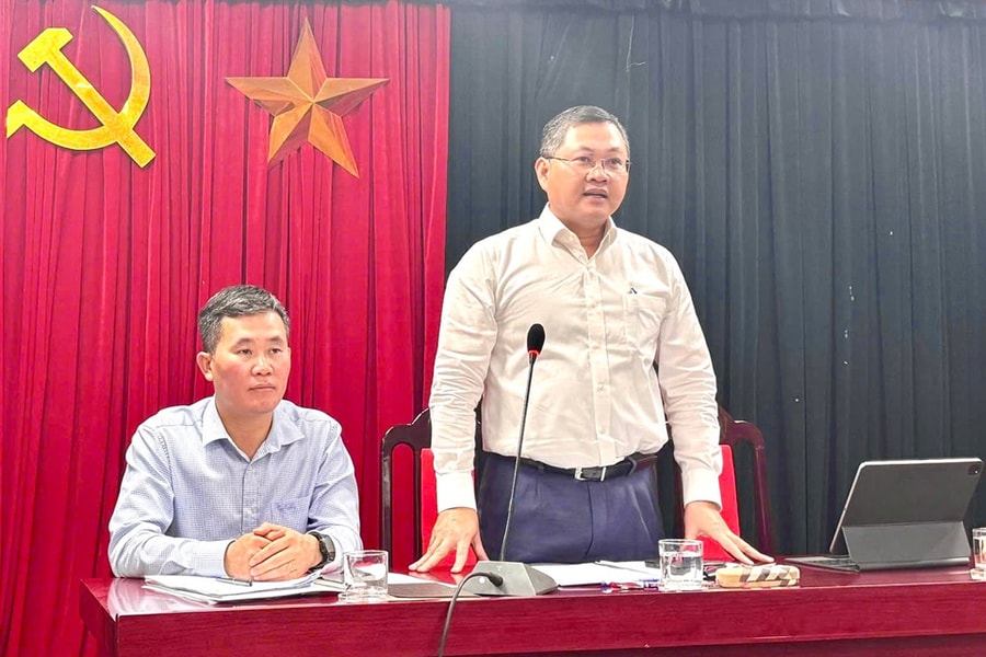 Đồng chí Vũ Xuân Hùng là Bí thư Đảng ủy Ban Quản lý các khu công nghệ cao và khu công nghiệp Hà Nội