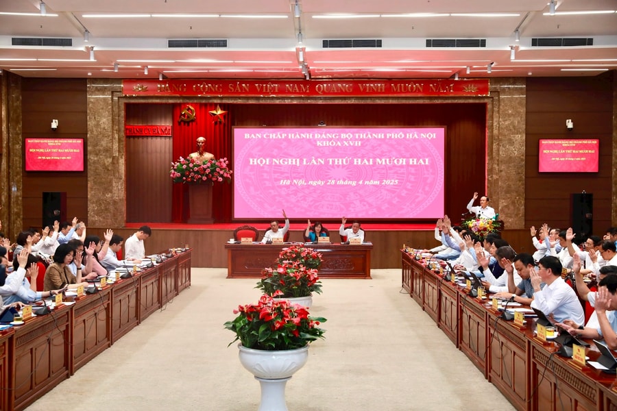 Thành ủy Hà Nội thống nhất phương án sắp xếp còn 126 xã, phường