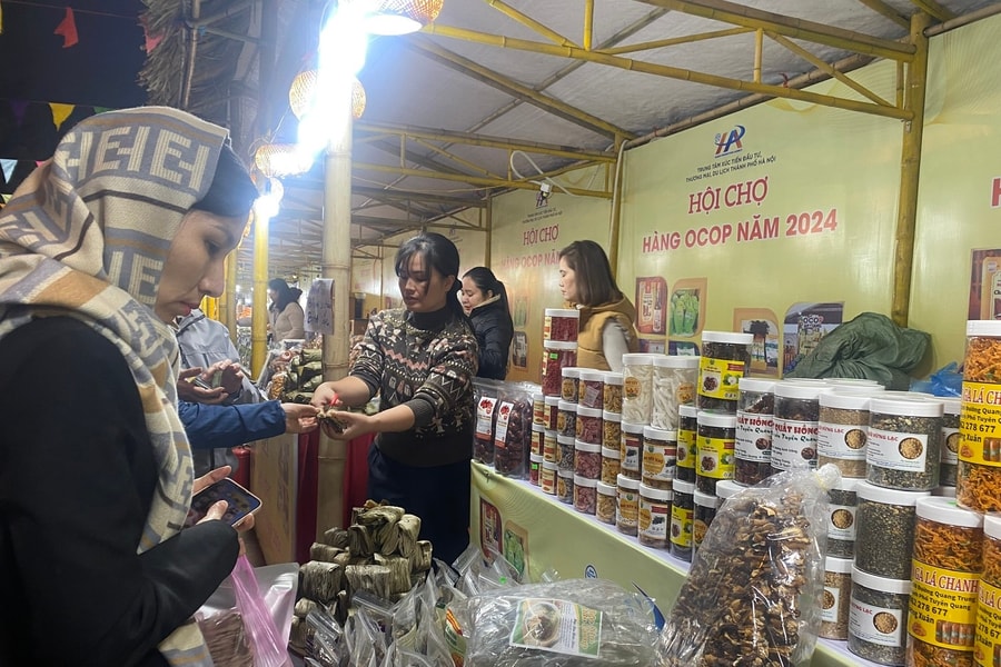 Hà Nội đưa hơn 3.000 sản phẩm OCOP vào hệ thống phân phối hiện đại
