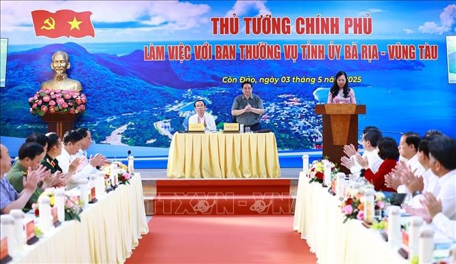 Thủ tướng Phạm Minh Chính: Phát triển Côn Đảo sáng, xanh, sạch, đẹp, hiện đại tầm quốc tế