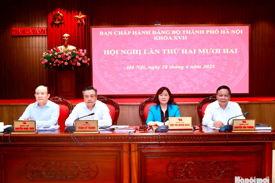 Thành ủy Hà Nội kiện toàn nhân sự 3 tiểu ban chuẩn bị phục vụ Đại hội