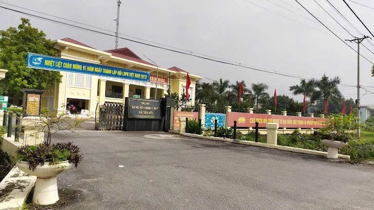 Trung tâm hành chính 3 xã mới của huyện Đan Phượng
