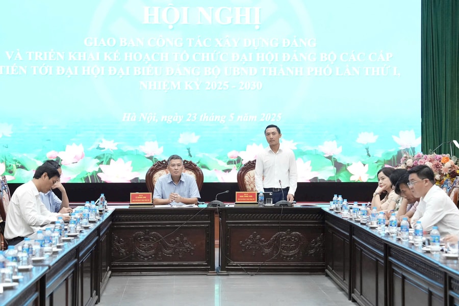 Đại hội Đảng bộ UBND thành phố Hà Nội hoàn thành trước ngày 31-8