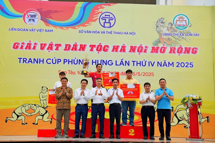 Hà Nội giành giải Nhất toàn đoàn và Cup vô địch giải Vật dân tộc