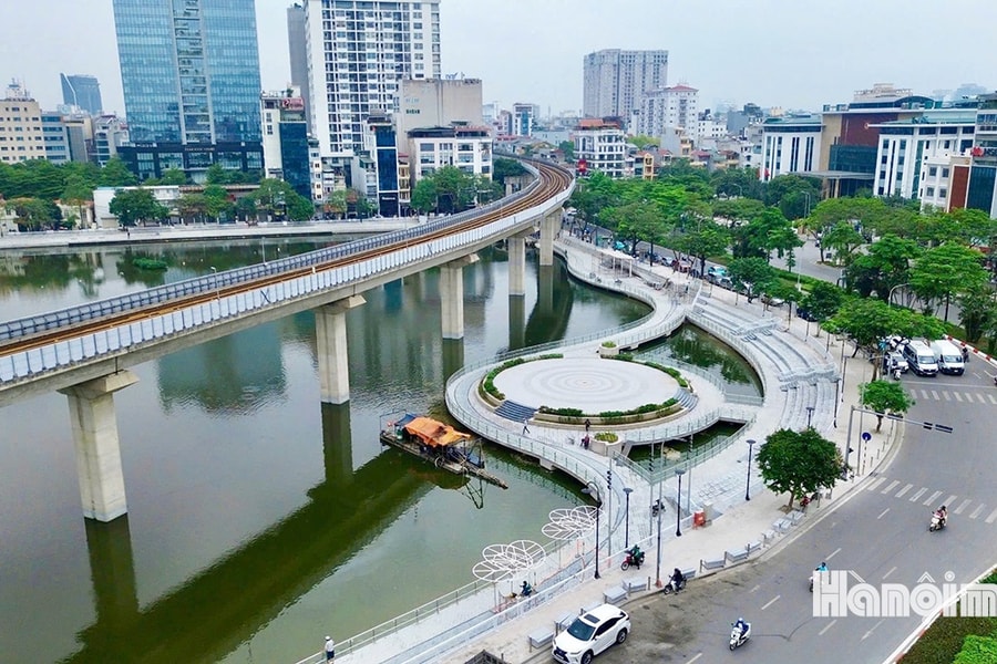 Diện mạo mới của hồ Hoàng Cầu, Hà Nội