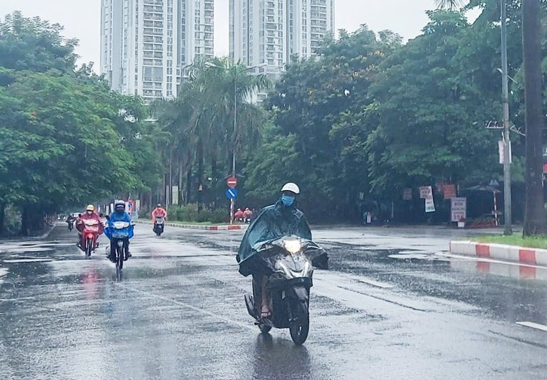 Bắc Bộ có mưa to về chiều tối và đêm