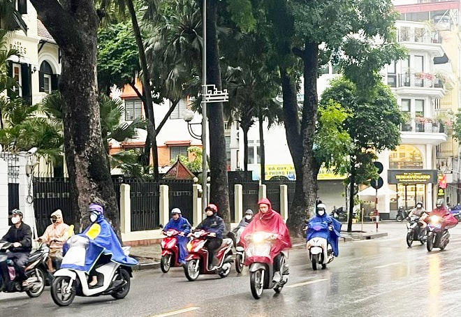 Bắc Bộ còn mưa diện rộng, cục bộ có nơi mưa rất to