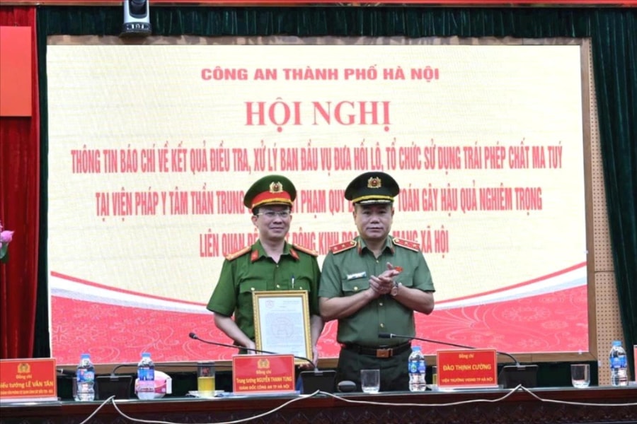 Bí thư Thành ủy Bùi Thị Minh Hoài gửi Thư khen Công an thành phố Hà Nội